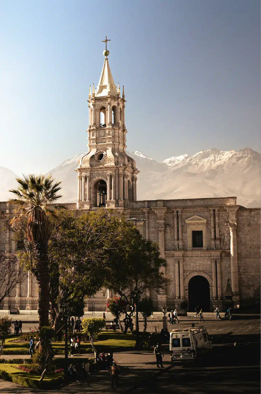 Arequipa, a colonial-era capital surrounded by Volcanoes.